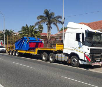 Lowbed transport Johannesburg to Cape town