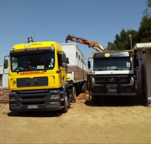 Benecke Transport Crane Trucks