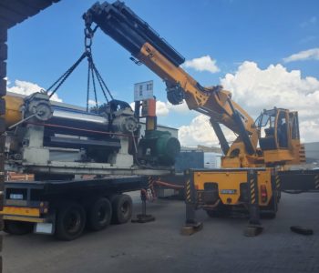 Machine moving and rigging services - Benecke Transport