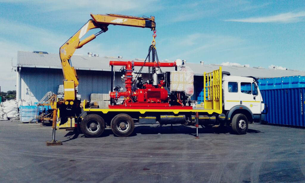Crane Truck Hire Johannesburg Gauteng